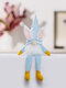 1PC Easter Bunny Gnome With LED Light Faceless Doll Easter Plush Dwarf Home Party Decorations Desk Ornament Kids Toys Pendants - Yellow