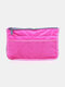 Unisexual Daron Fabric Casual Large Capacity Travel Bag Multifunctional Storage Bag - Rose