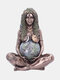 1PC Mother's Day Gift Millennial Gaia Statue Nature Mother Earth Resin Sculpture Crafts Ornaments Garden Decorations - #01