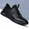 Men Sport Comfy Braethable Slip Resistant Casual Running Shoes - Black