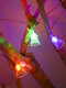 متعدد الألوان حلقة الديكور LED سلسلة الأنوار لعيد الميلاد - قوس المطر
