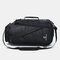 Men Waterproof Large Capacity Outdoor Gym Bag Basketball Bag Couple Backpack - Black