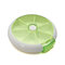 Honana HN-P1 Travel 7 Compartment Pill Box Medicine Rotation Holder Organizer Container Case - Light Green 1