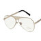 Men Wild HD Anti-UV Metal Matt Sunglasses - White