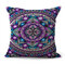 Mandala Pattern Printing Cotton Linen Sofa Cushion Pillow Cover Waist Cushion Cover - #3