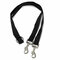 Polyester Duplex Double Dog Coupler Twin Lead 2 Way Two Pet Walking Leash Safety - Black