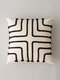 1PC Cotton Rope Embroidery Pattern Decoration In Bedroom Living Room Sofa Cushion Cover Throw Pillow Cover Pillowcase - #07