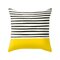 Fodera per cuscino in peluche geometrico minimalista con ananas giallo Fodera per cuscino per divano da casa con decorazioni artistiche - #6