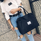 Women Nylon Duffel Bag Casual Outdoor Tote Bags Travel Bag - Black