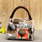 15 Styles Retro Lunch Tote Bag Zipper Picnic Food Storage Container Mummy Handbag - 11