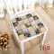 Vintage Lace Bread Pastoral Style Printing Flower Cotton Seat Cushion Sit Pad Mat Pillows - #16