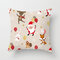 Cartoon Animals Christmas Linen Throw Pillow Case Home Sofa Christmas Decor Cushion Cover - #5