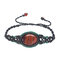 Women's Ethnic Bracelet Retro Agate Vintage Weave Rope Bracelet - #2