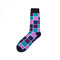 Men's Women's Classic Geometric Plaid Striped Cotton Tube Socks Casual Cozy Socks - #19