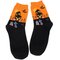 Women Cute Cartoon Cotton Socks Halloween Couples Middle Stockings - Orange