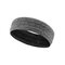 Professional Quick Dry Sweatband Sports Anti-slip Headband Unisex Fitness Breathable Sports Headband - Gray