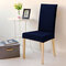 Dinning Chair Cover Thicken Spandex Polar Fleece Elastic Stretch Seat - #11