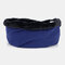 Hiver Plus Bonnet en molleton Bonnet de confort en coton Bonnet multifonctionnel coupe-vent chaud - bleu