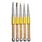5 Pcs Steel Metal Crystal Rhinestones Nail Art Dotting Pen Brush Set  - Light Brown