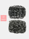 35 Colors Insert-Comb Retro Hair Bag Fluffy High Temperature Fiber Short Curly Wig - 17