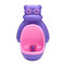 Wall Mounted Removable Toilet Urinal Children Kids Potty Bathroom - Purple