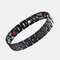 12mm Men Stainless Steel Chain Bracelet 4 In 1 Energy Magnet Bangle Health Care Jewelry Gift - #01
