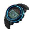 SKMEI Solar Power Sports Watches Outdoor Digital Watch Military Waterproof Watches for Men Gift - Blue