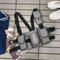 Men Multi-pocket Vest Tactical Hip-Hop Chest Bag Sling bag - Grey