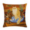 Animal Pattern Pillowcase Decorative Cat Pattern Pillowcase Sofa Chair Cover Pillowcase Home Decoration - #9