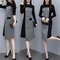 Fashion Temperament Long-sleeved Dress With New Women's Slim Mature Skirt - Photo Color