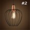 Modern Ceiling Lights Bar LED Lamp Wood Pendant Light Black Chandelier Light - #2