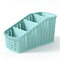 Cosmetic Storage Basket Office Kitchen Desktop Storage Consolidation Box - Green