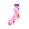 Women's Man's Classic Wild Style Colorful Dot Tube Cotton Socks Casual Cozy Socks - #13