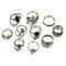 10 Pcs Bohemian Statement Ring Set Vintage Crown Star Moon Flower Knuckle Rings for Women - Silver