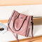 Women Vintage Large Capacity 13.3 Inch Laptop Bag Crossbody Bag Shoulder Bag Tote - Pink
