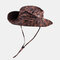 Men Women Camouflage Sun Hat Outdoor Sunscreen Fisherman Hat - 05
