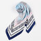 Womens Satin Silk Square Neck Scarf Headscarf Multi-function Tie Graphic Print Scarves  - #7