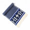 Women Ethnic Peace Dove Blending Pattern Thick Warm Wool Knitted Scarf - Royal Blue
