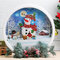 Christmas Santa Claus Snowman Garland with Light&Music Kids Gift Decoration  - #2