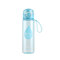 Botella de agua automática de la hebilla de botella de agua del vehículo general 500ml de los deportes - Azul