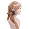 Headwear Turbans For Women Long Hair Head Scarf Headwraps Cancer Hats - Khaki