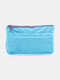 Unisexual Daron Fabric Casual Large Capacity Travel Bag Multifunctional Storage Bag - Blue