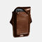 Men EDC 6.3''Inch Genuine Leather Phone Case - Coffee