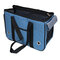 Canvas Material Pet Bag Portable Breathable Pet Bag Out Of The Portable Diagonal Backpack - Blue