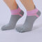 جوارب قطنية للنساء ممارسة جوارب رياضية Yoga جورب مضاد للانزلاق بخمسة أصابع - اللون الرمادي