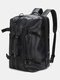 Multifunction Large Capacity Waterproof Wearable Breathable Multi-Carry Backpack Shoulder Bag Handbag - Black
