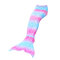 1Pcs Girls Cute Mermaid Tail Bathing Suit Cosplay Swimwear For 4Y-11Y - 3