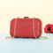 Women Dinner Bag PU Leather Mini Phone Bag Crossbody Bag Sequins Clutch Bag - Red