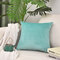 Nordic Solid Color Square Velvet Throw Pillowcase Soft Waist Pillowcases Rectangular Cushion Cover - #9