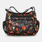 Women Floral Large Capacity Waterproof Casual Crossbody Bag Shoulder Bag - #10